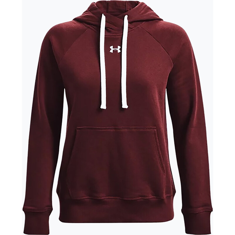 Dámská mikina Under Armour Rival Fleece Hb Hoodie maroon 1356317