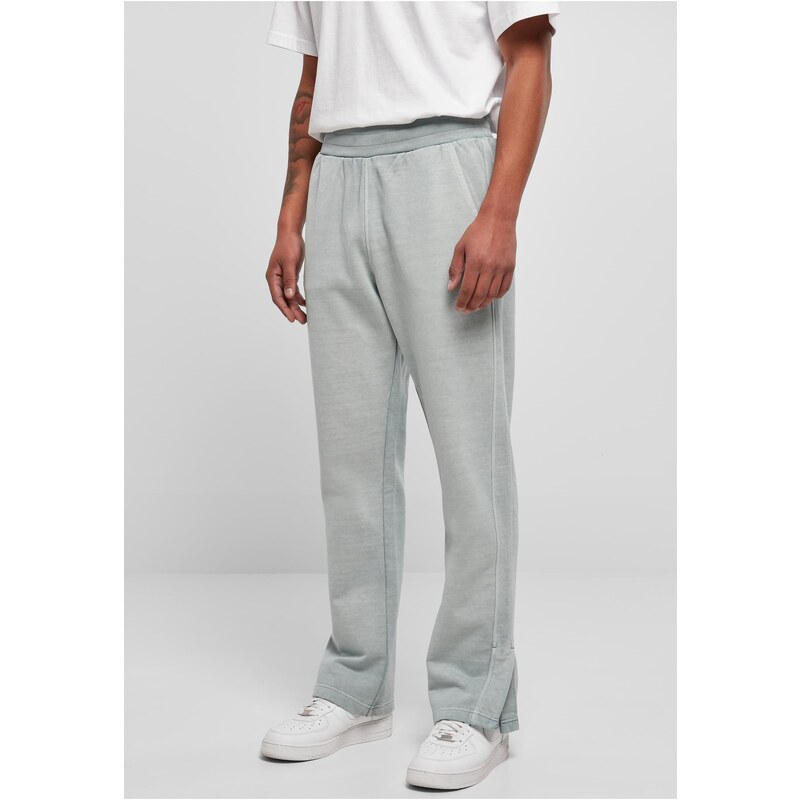 Urban Classics Tepláky Heavy Terry Garment Dye Slit Summerblue