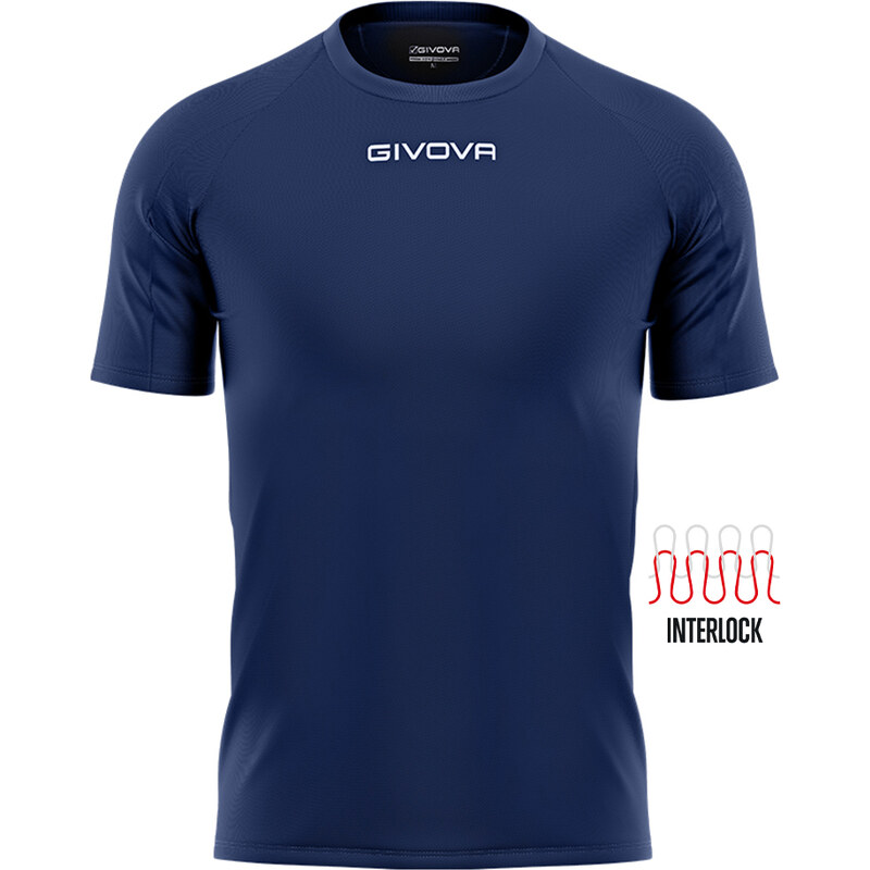 Sportovní triko Givova Capo Navy 2XS