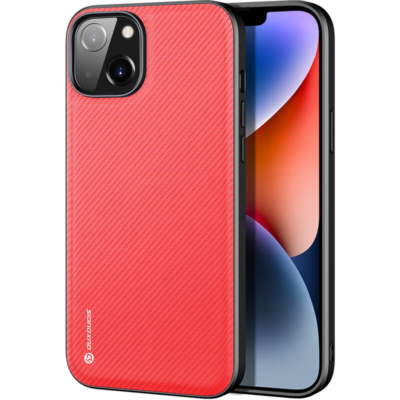 Ochranný kryt na iPhone 14 - DuxDucis, Fino Red