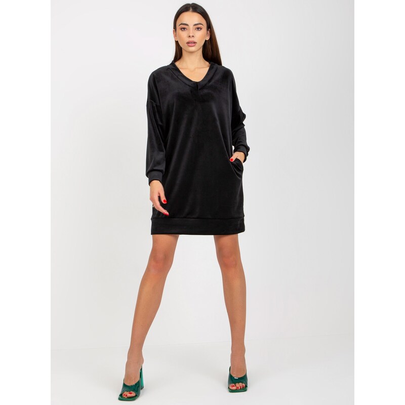 RUE PARIS Tunic-RP-TU-8189.75P-Black