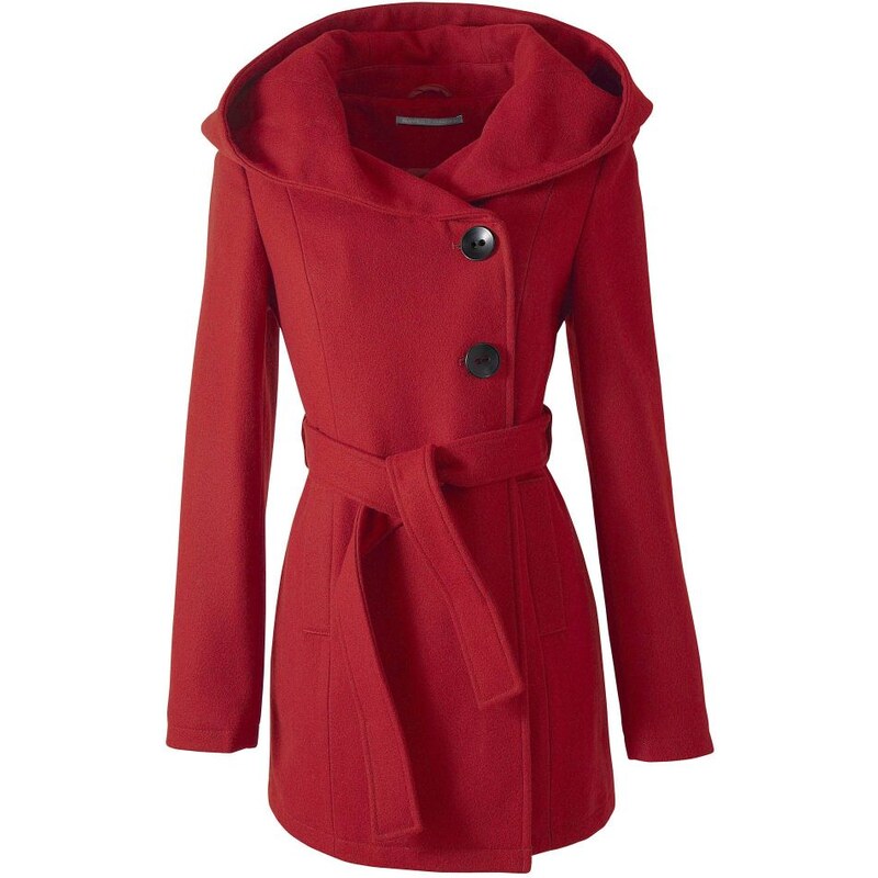 3Suisses Kabát s kapucí červená 36