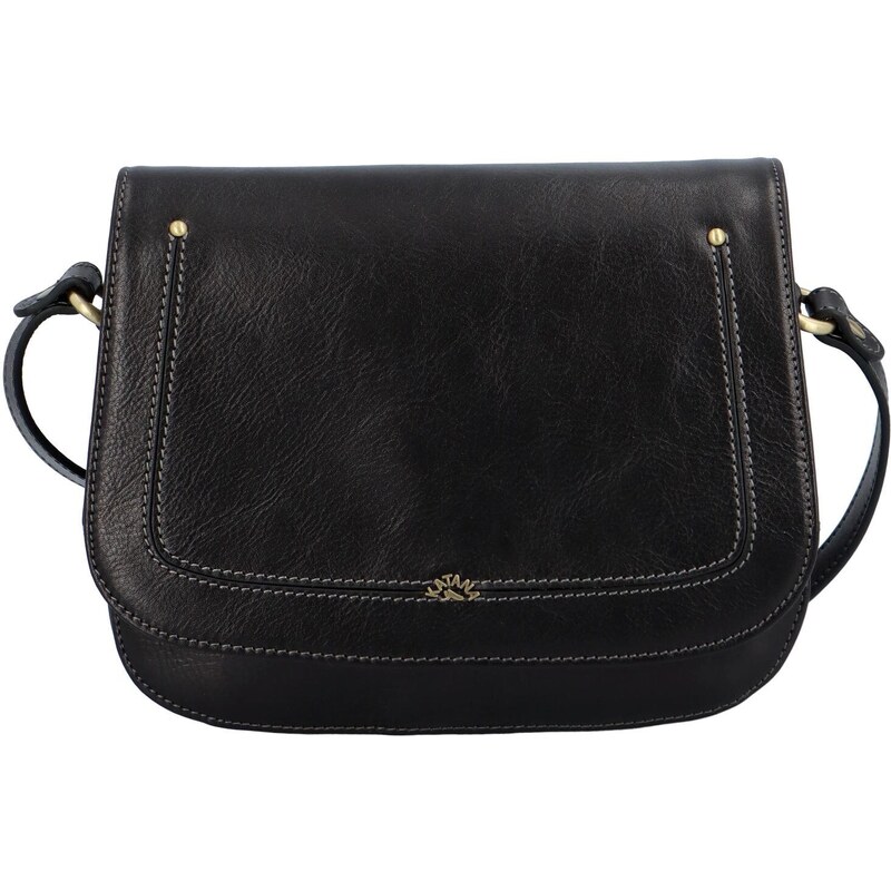 Dámská kožená crossbody kabelka černá - Katana Versa B černá 75479300
