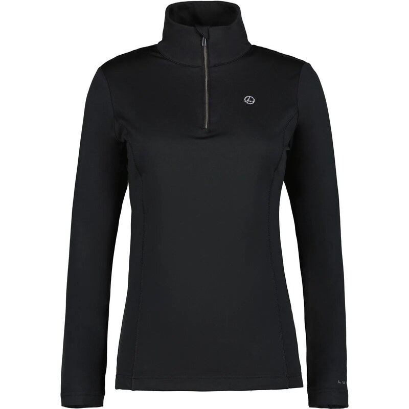 Triko 1/2 zip funkční Luhta Hailuoto Velikost: 44 černá 75472185