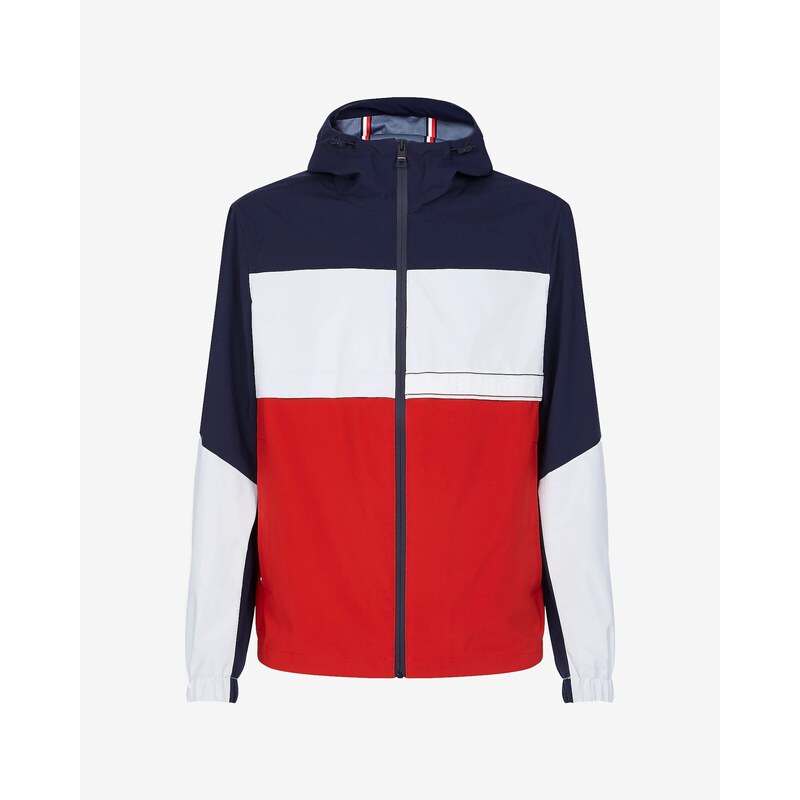 Modrá pánská lehká bunda Tommy Hilfiger - Pánské