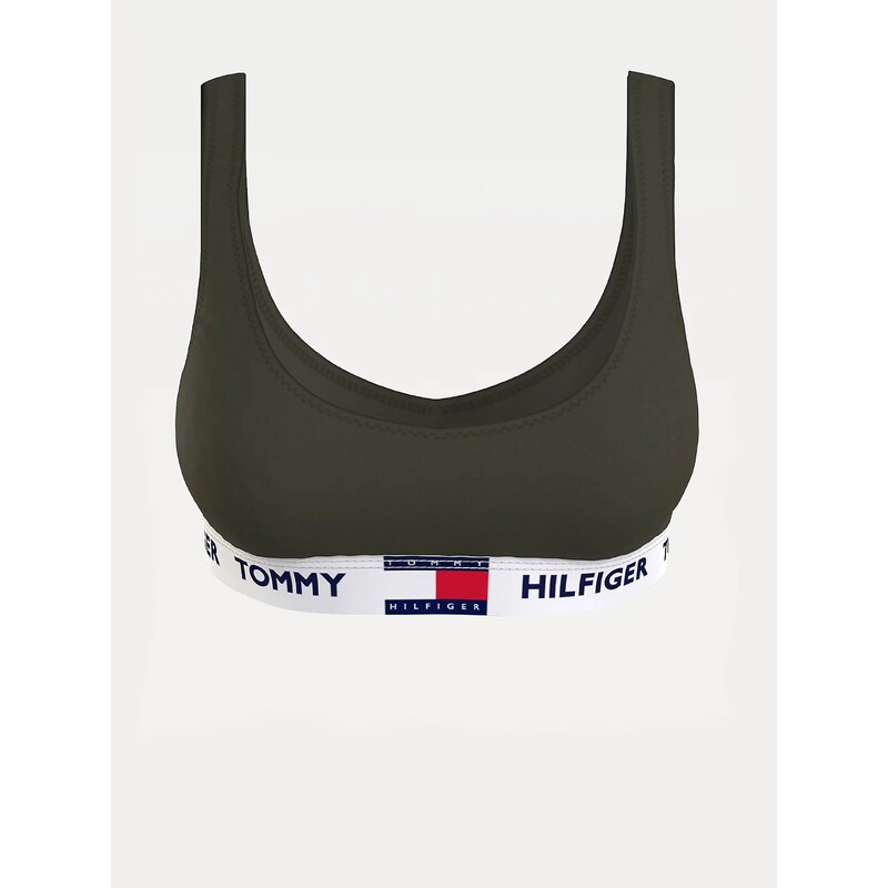 Khaki dámská podprsenka Tommy Hilfiger Underwear - Dámské