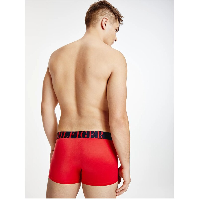 Červené pánské boxerky Tommy Hilfiger Underwear - Pánské