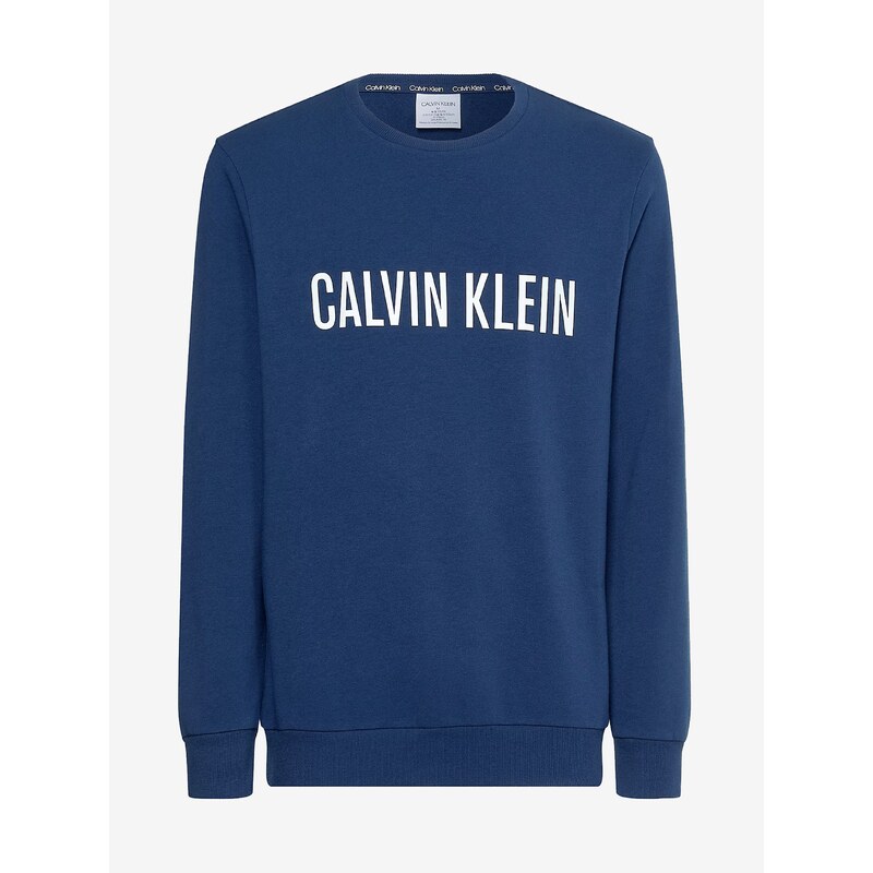 Tmavě modrá pánská mikina Calvin Klein Jeans - Pánské