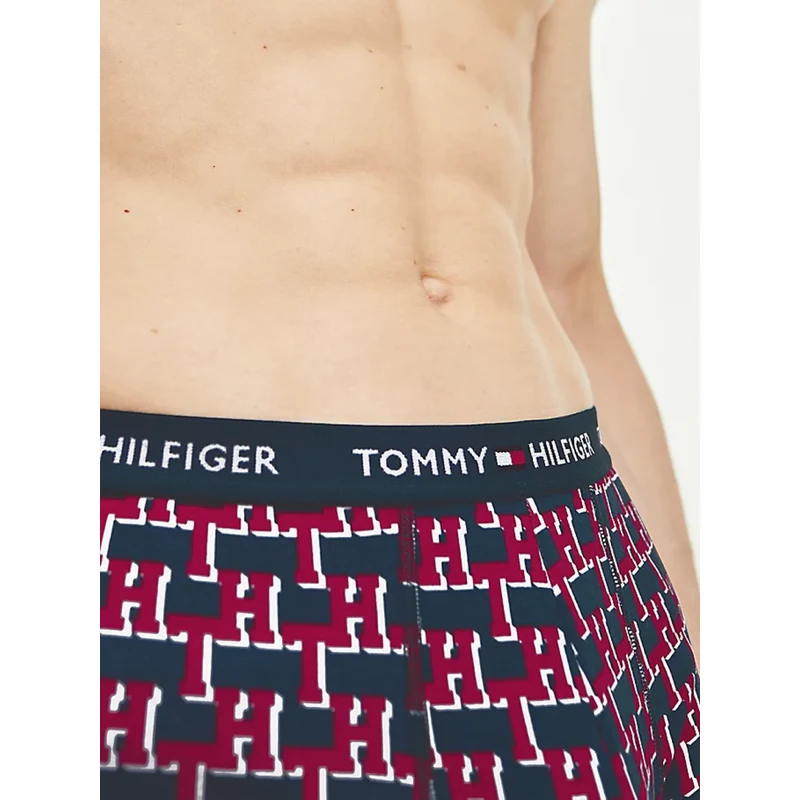 Modro-červené vzorované boxerky Tommy Hilfiger Underwear - GLAMI.cz