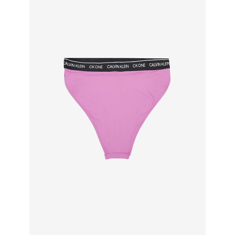 Světle fialový dámský spodní díl plavek Calvin Klein Underwear - Dámské