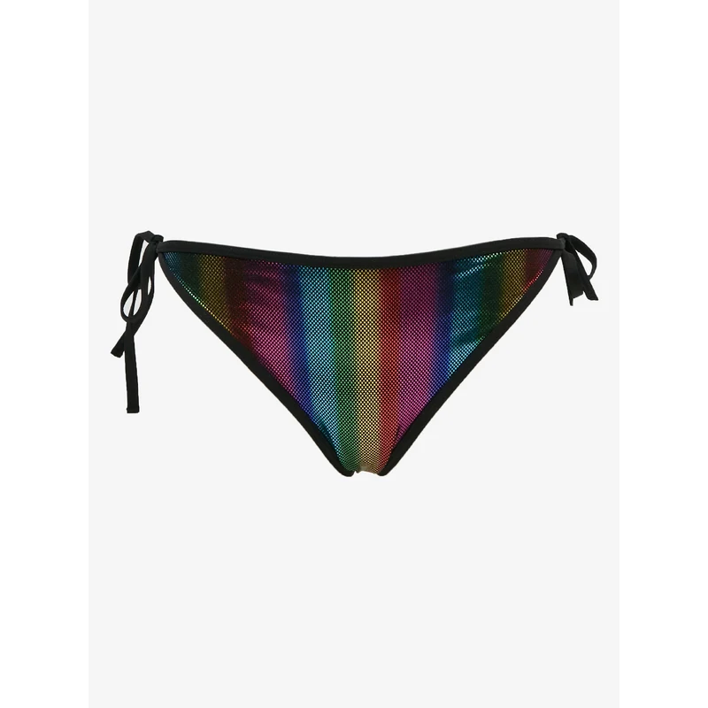 Černý dámský vzorovaný spodní díl plavek Calvin Klein Underwear - GLAMI.cz