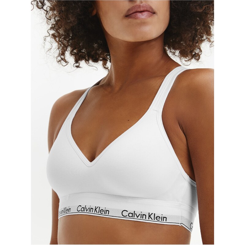 Bílá dámská podprsenka Calvin Klein Underwear - Dámské