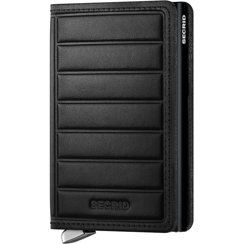 Kožená peněženka na karty SECRID PREMIUM Slimwallet Emboss Lines
