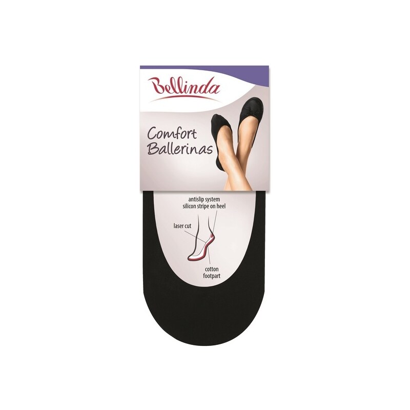 Bellinda COMFORT BALLERINAS - Ballet socks - black