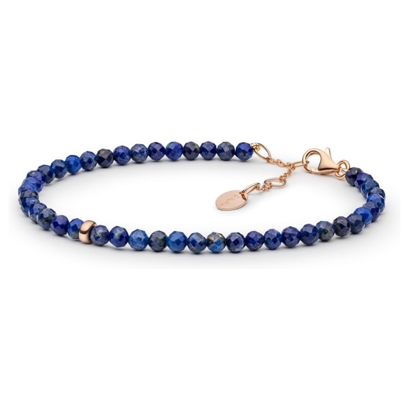 Gaura Pearls Korálkový náramek s Lapis Lazuli Marcia - stříbro 925 75503629