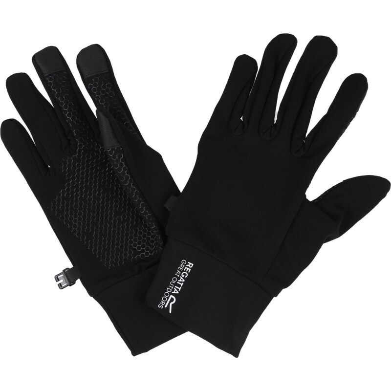 Unisex rukavice Regatta TOUCHTIP II černá