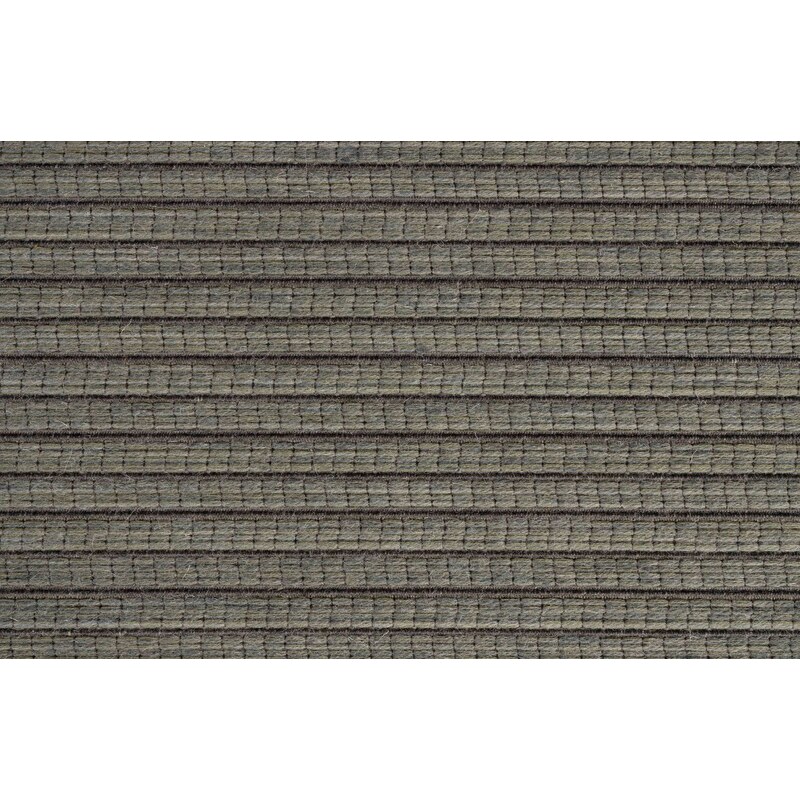 Šedo zelený vlněný koberec ZUIVER WAVES 170 x 240 cm