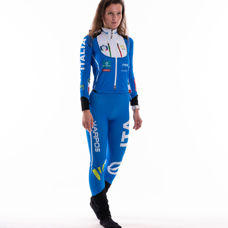Karpos RACE dámská kombinéza Italia modrá