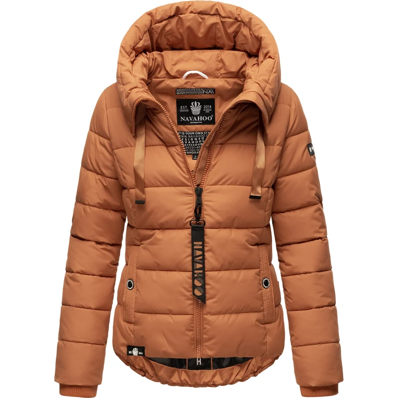 Dámská zimní prošívaná bunda Amayaa Navahoo RUSTY