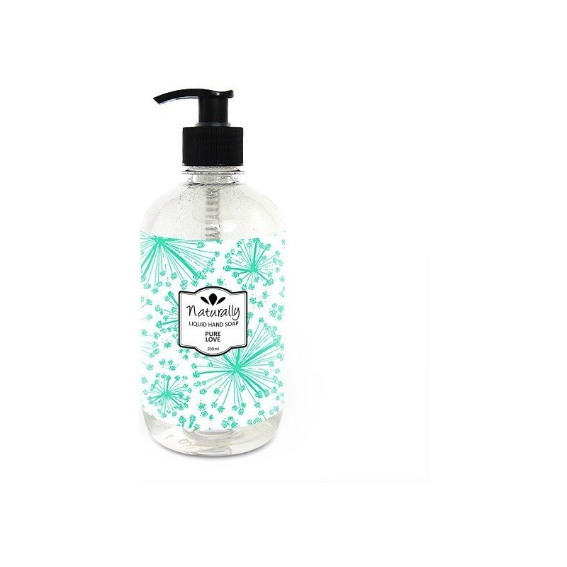 NATURALLY Přírodní tekuté mýdlo na ruce čistá láska 500 ml