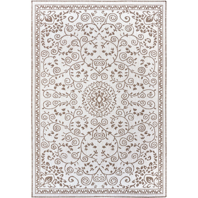 NORTHRUGS - Hanse Home koberce Kusový koberec Twin Supreme 105451 Leyte Linen – na ven i na doma - 120x170 cm
