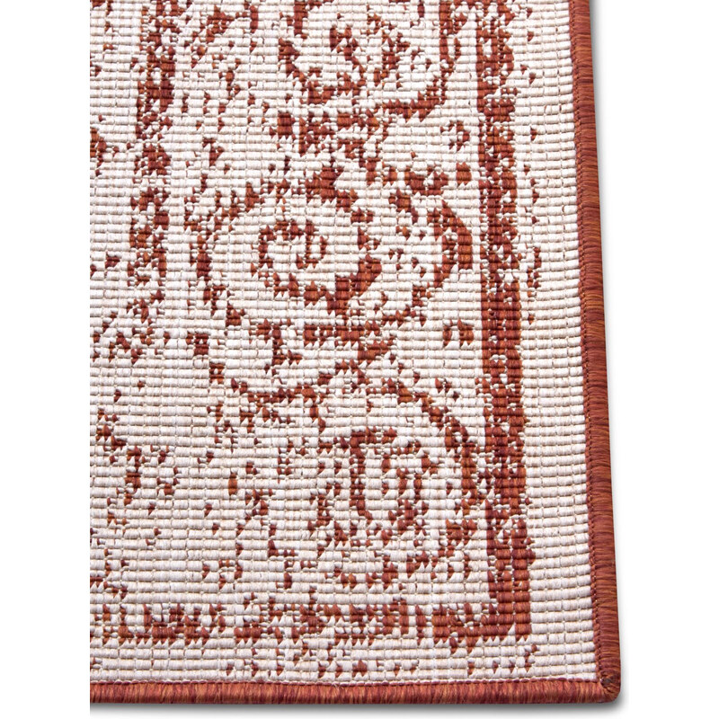 NORTHRUGS - Hanse Home koberce Kusový koberec Twin Supreme 105422 Cebu Cayenne – na ven i na doma - 120x170 cm