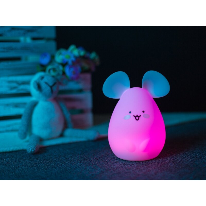Sdeko Hrající noční lampička myš