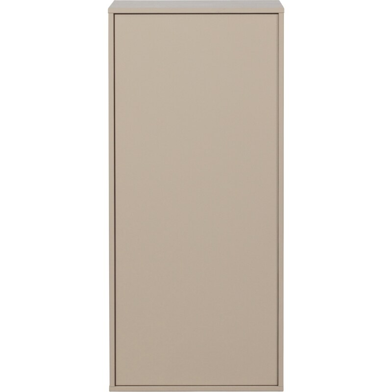Hoorns Světle šedá borovicová skříňka Grau 50 x 58 cm