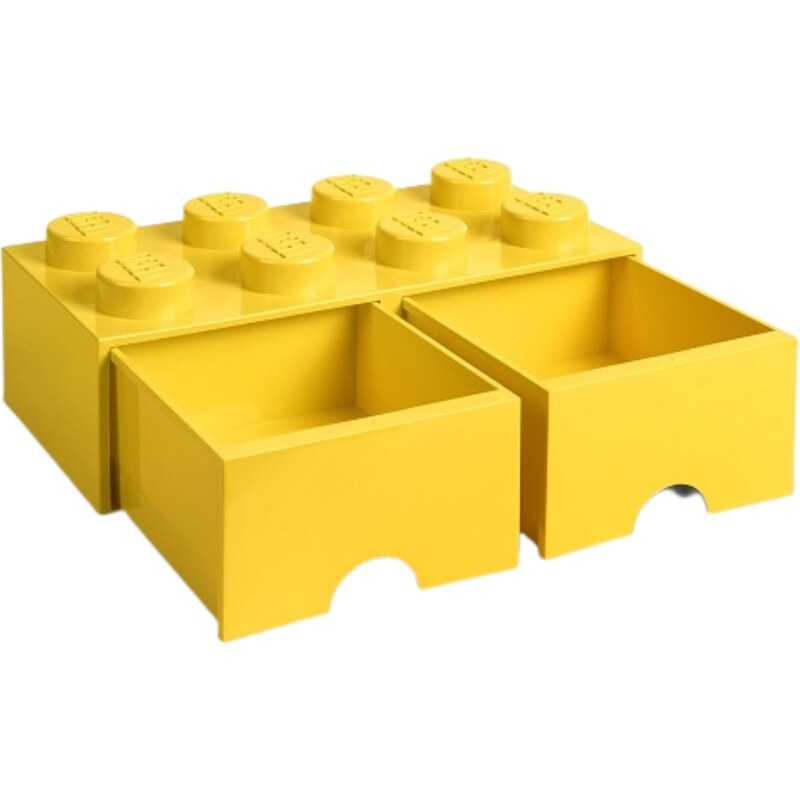 Lego Žlutý úložný box LEGO Storage 25 x 50 cm