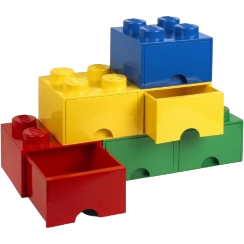 Lego Žlutý úložný box LEGO Storage 25 x 50 cm