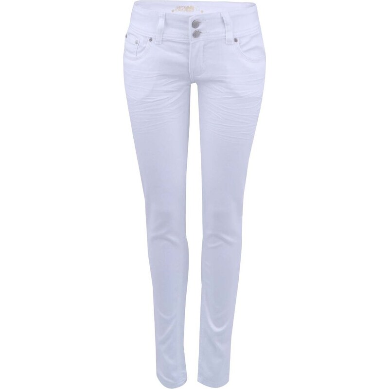 Bílé dámské slim džíny Haily´s Jean Kitty
