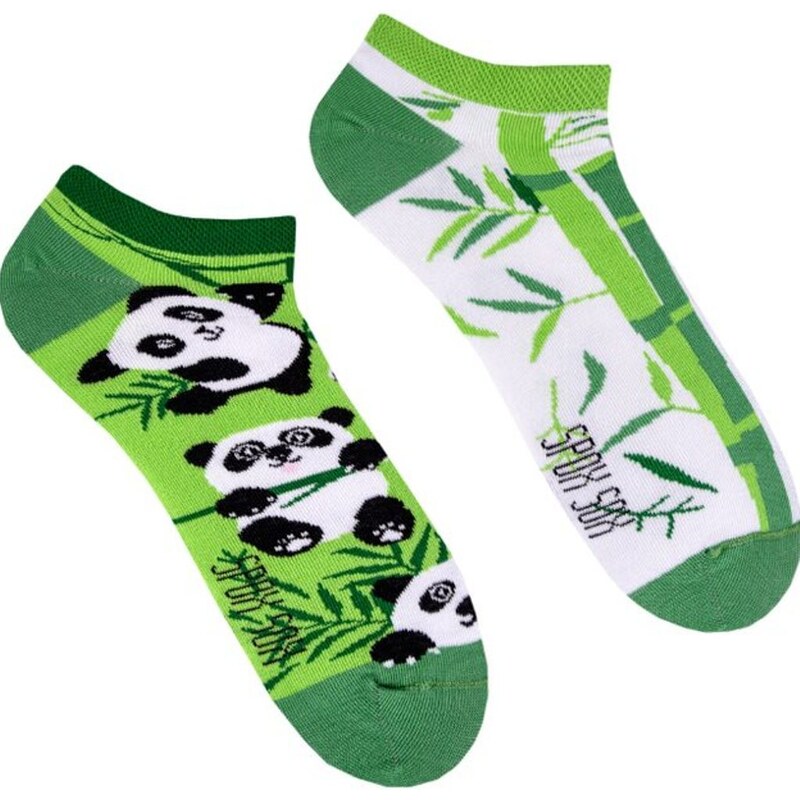 Veselé kotníkové ponožky Spox Sox Panda