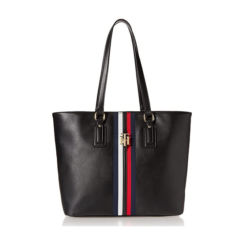 Tommy Hilfiger Kabelka Jaden Plus Tote Black