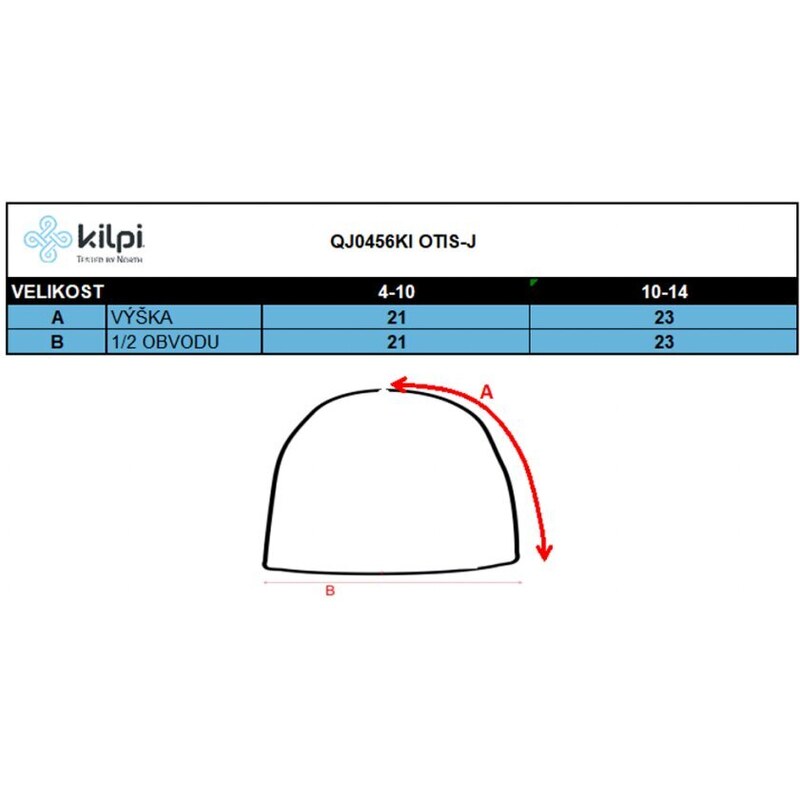 Dětská zimní čepice Kilpi OTIS-J