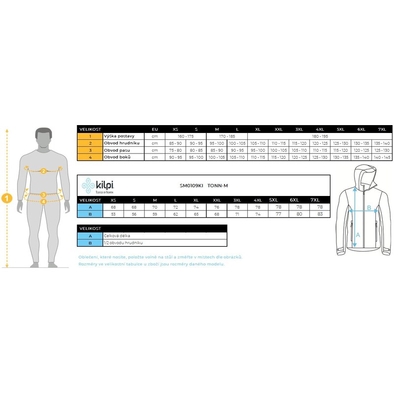 Pánská lyžařská bunda Kilpi TONN-M