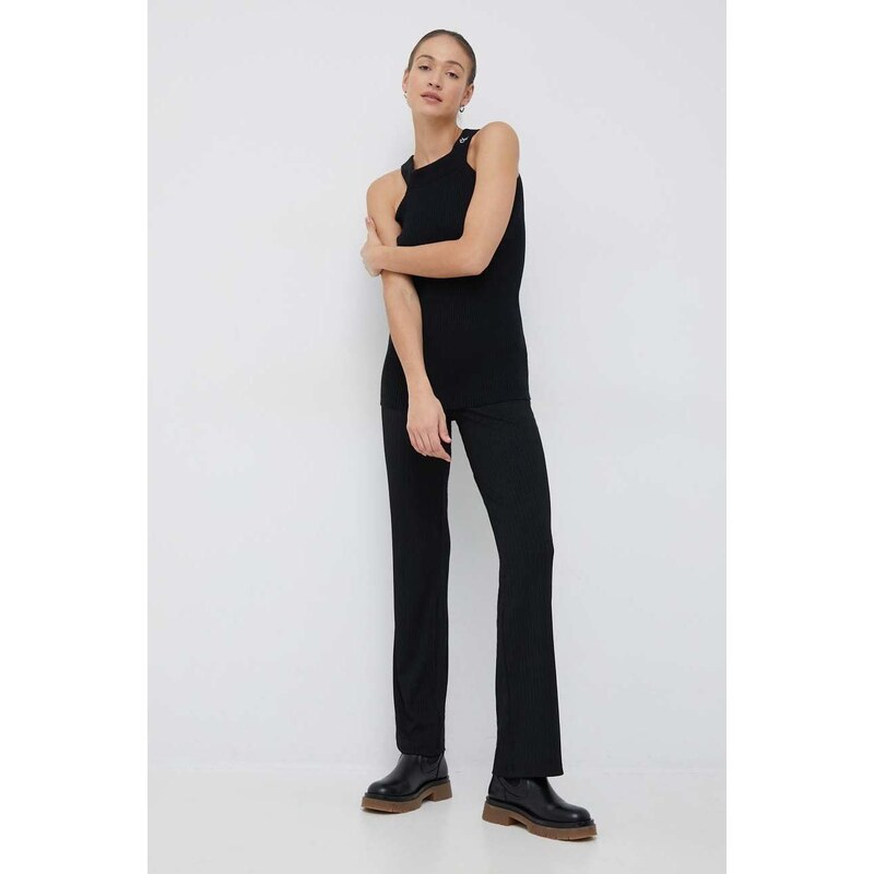 Sukně Calvin Klein Jeans , černá barva