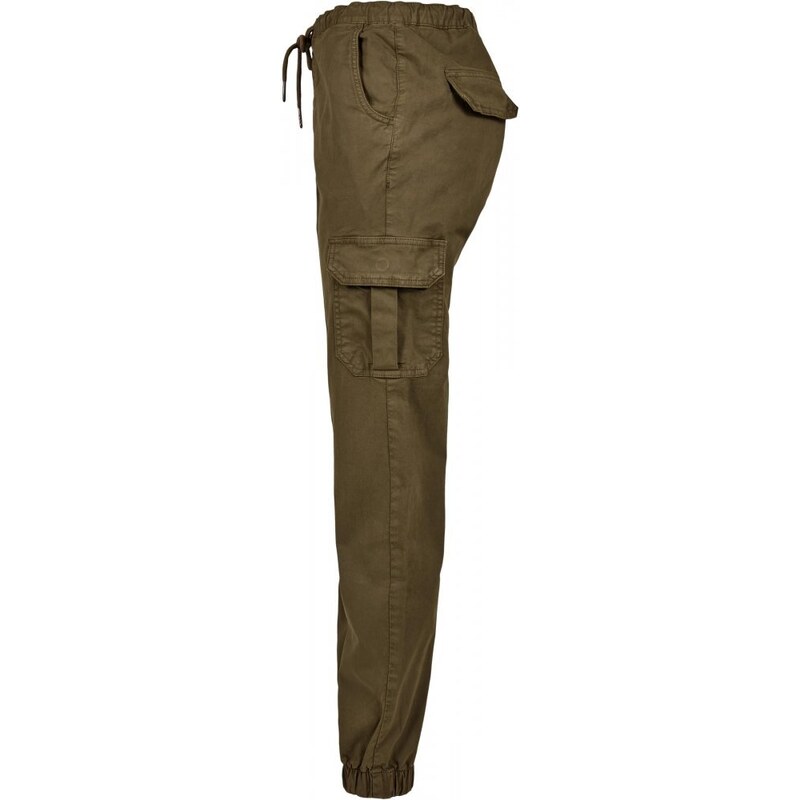 URBAN CLASSICS Ladies High Waist Cargo Jogging Pants - summerolive