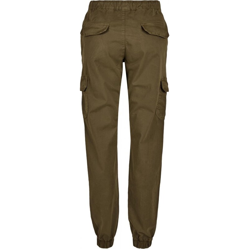 URBAN CLASSICS Ladies High Waist Cargo Jogging Pants - summerolive