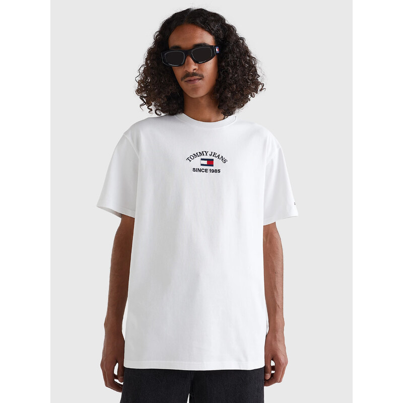 Tommy Jeans pánské bílé tričko