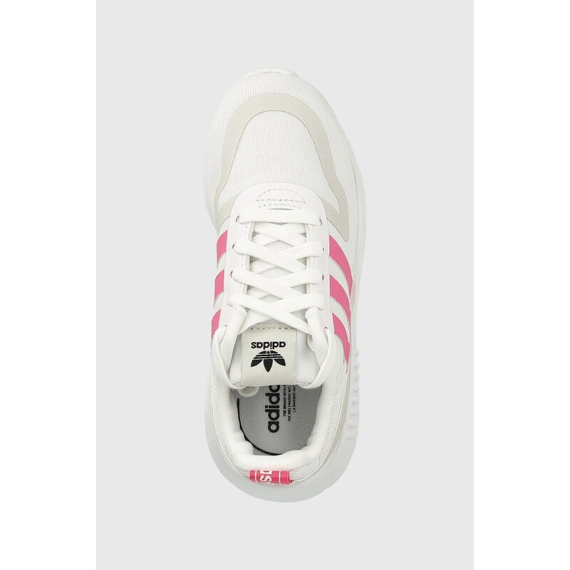 Dětské sneakers boty adidas Originals bílá barva