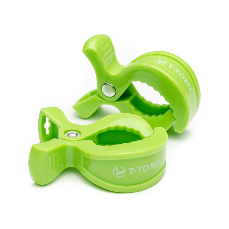 T-TOMI Klip na kočárek - Green