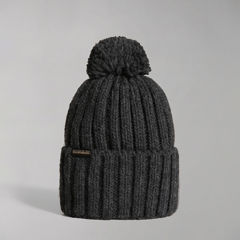 Pánské Zimní čepice NAPAPIJRI SEMIURY 5 DARK GREY MELANGE NP0A4GKB1971 – Šedá