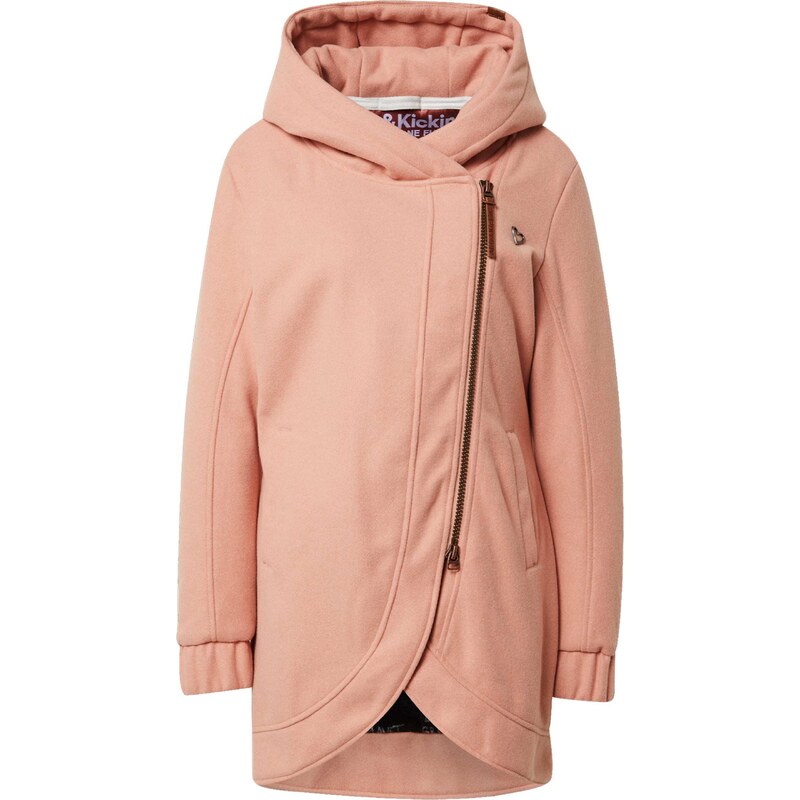alife & kickin Přechodný kabát hnědá / světle růžová 75913471