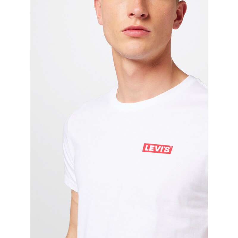 LEVI'S  Tričko '2Pk Crewneck Graphic' červená / černá / bílá