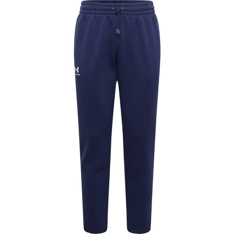 UNDER ARMOUR Sportovní kalhoty Essential marine modrá