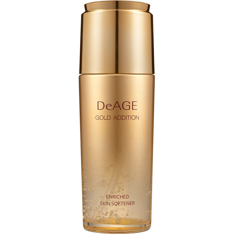 Charmzone DeAge Gold Addition Enriched Skin Softener - Tonikum s obsahem antioxidantů, zlata a zlatého ženšenu | 110ml