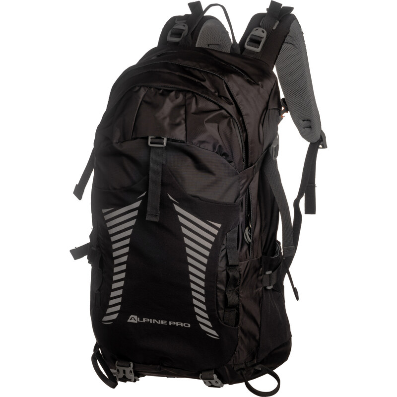 Alpine Pro Melewe Unisex outdoorový batoh 25 l UBGY139 černá 25L