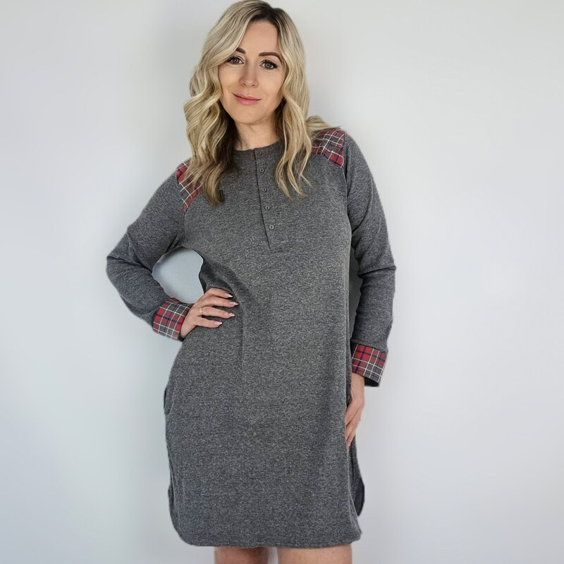 Noční košile Laura Biagiotti Grigio