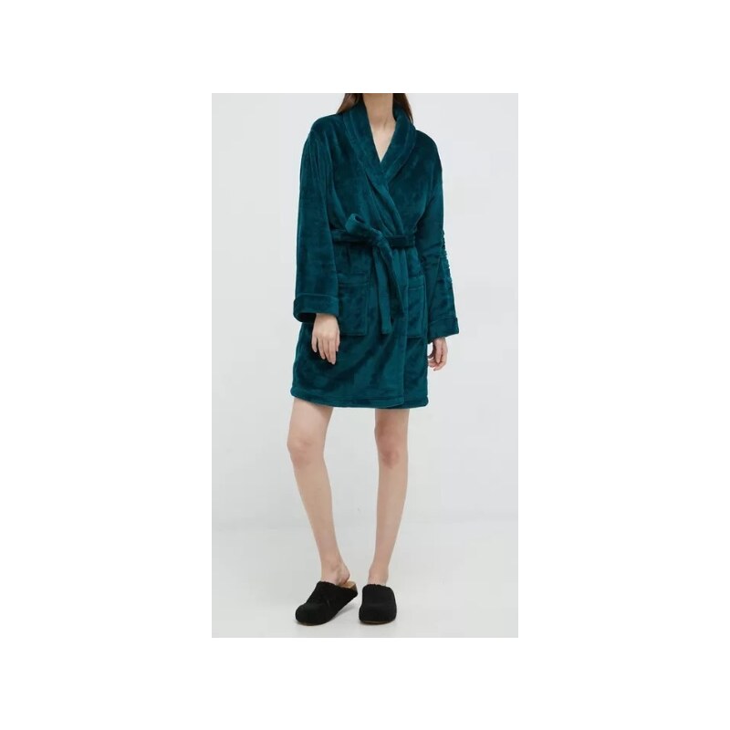 Dámský župan YI2122605F 370 tm. zelená - DKNY 75670385