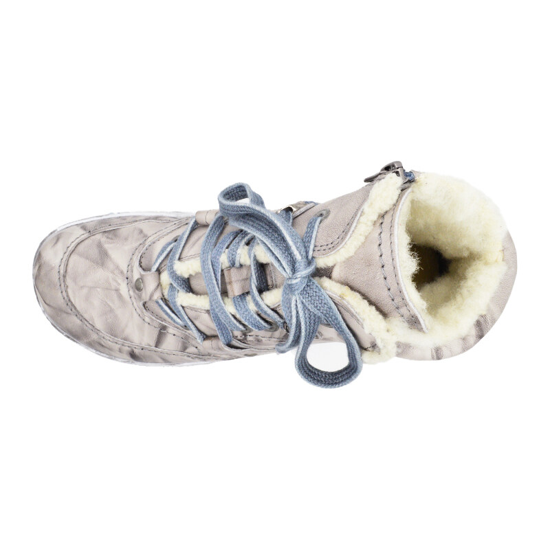 Dámská zimní kotníková obuv KACPER 0170 šedá